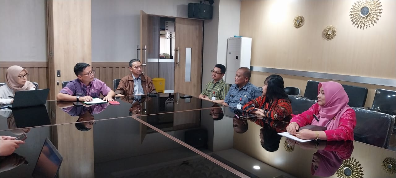 Rapat Rencana Kerja Tahun 2025 Rumpun Infrastruktur di Bappeda Kota Semarang